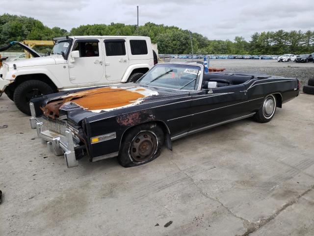 6L67S6Q241978 - 1976 CADILLAC EL DORADO BLACK photo 1