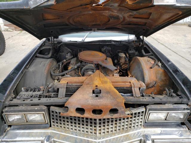 6L67S6Q241978 - 1976 CADILLAC EL DORADO BLACK photo 11