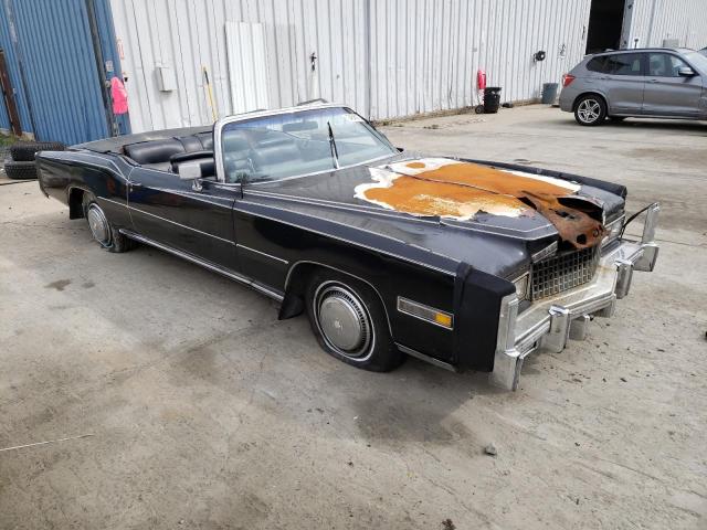 6L67S6Q241978 - 1976 CADILLAC EL DORADO BLACK photo 4