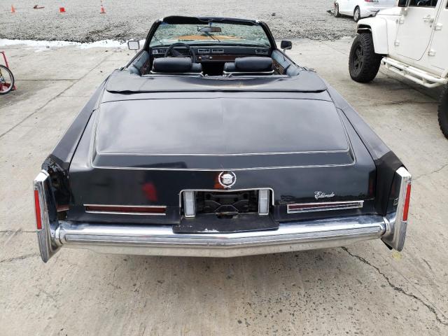 6L67S6Q241978 - 1976 CADILLAC EL DORADO BLACK photo 6