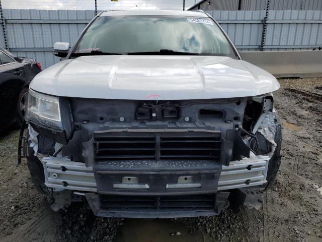 1FM5K7F86GGD15582 - 2016 FORD EXPLORER LIMITED WHITE photo 5