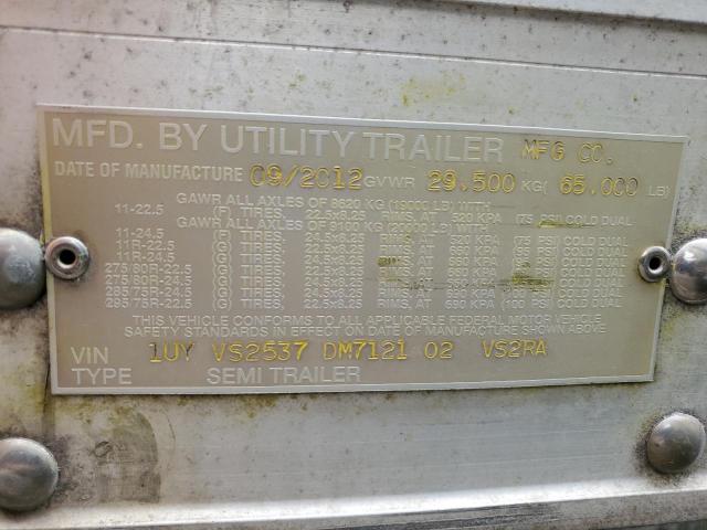 1UYVS2537DM712102 - 2013 UTILITY TRAILER Ağ foto 10