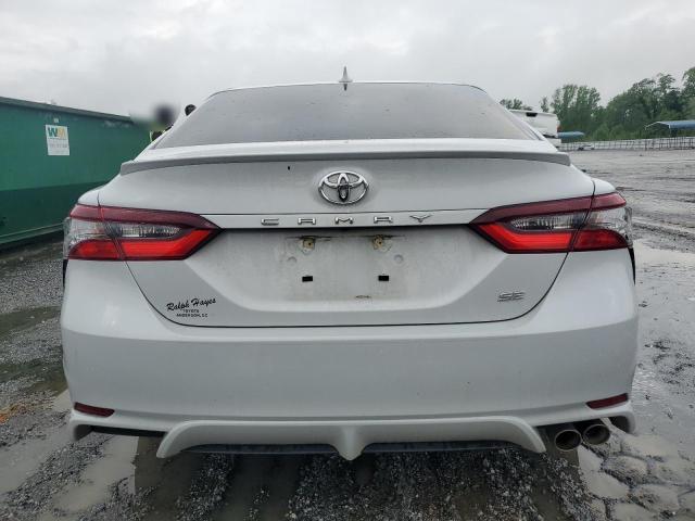 4T1G11AK0PU187241 - 2023 TOYOTA CAMRY SE NIGHT SHADE WHITE photo 6