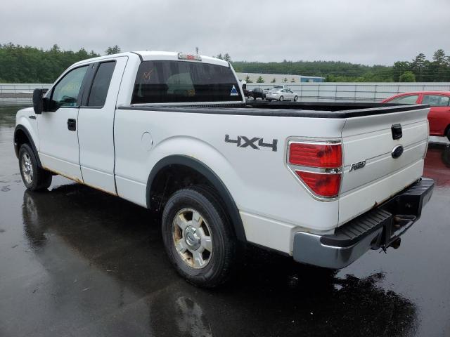 1FTEX1E8XAFC93510 - 2010 FORD F150 SUPER CAB WHITE photo 2