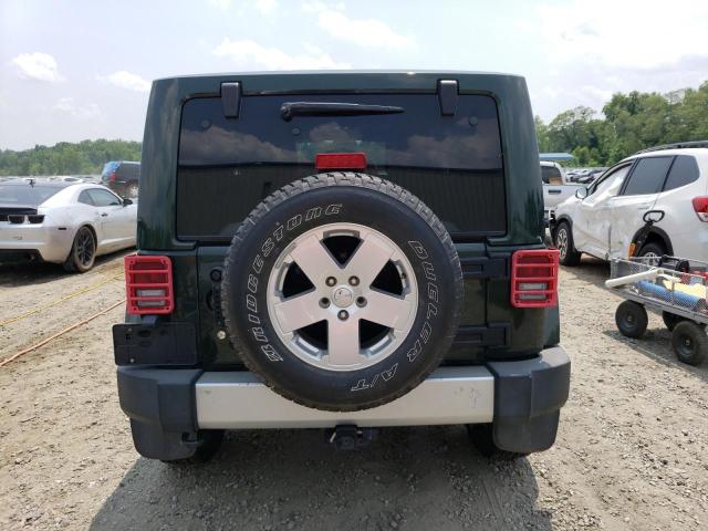 1J4AA5D11BL506823 - 2011 JEEP WRANGLER SAHARA GREEN photo 6