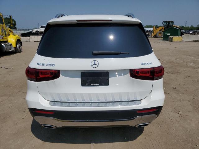 W1N4M4HB2MW116380 - 2021 MERCEDES-BENZ GLB 250 4MATIC WHITE photo 6