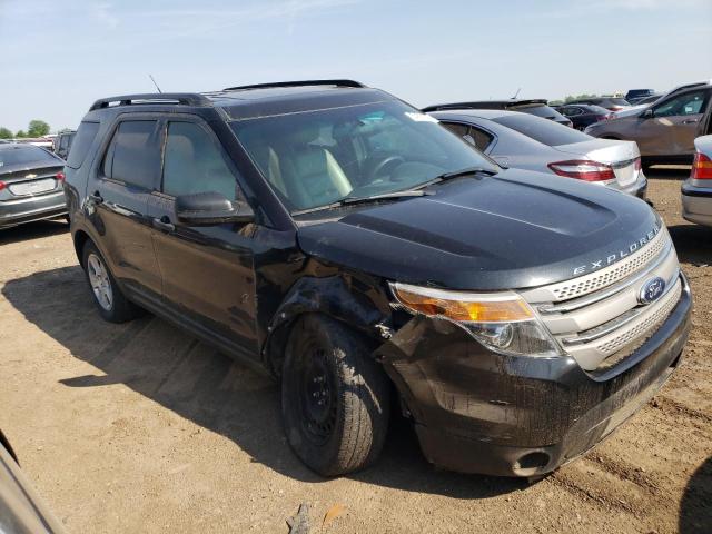 1FM5K7B88EGA02004 - 2014 FORD EXPLORER BLACK photo 4