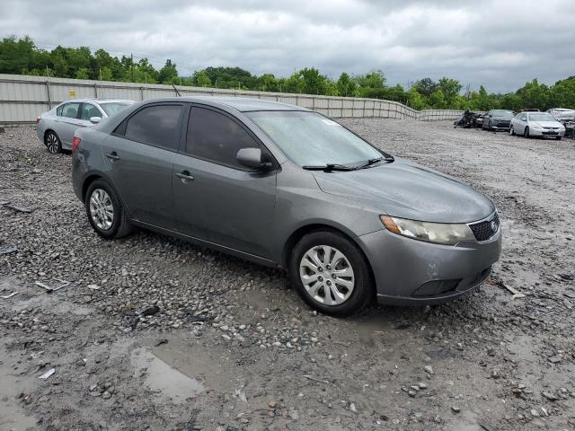 KNAFU4A27D5733965 - 2013 KIA FORTE EX GRAY photo 4