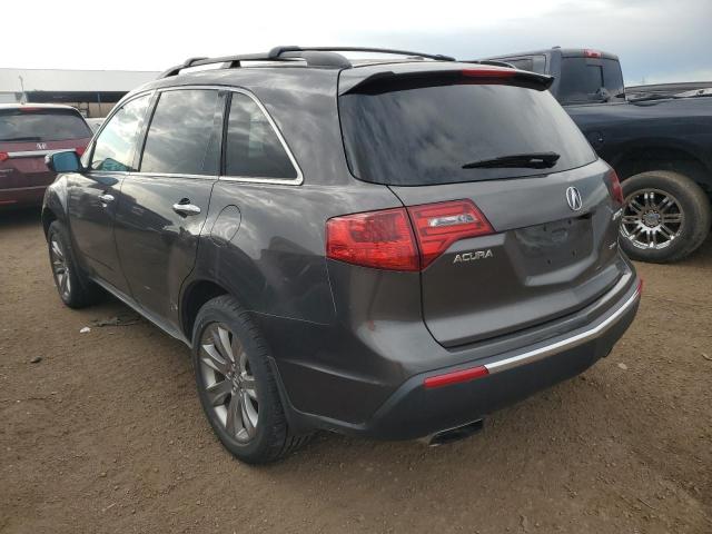 2HNYD2H84CH508463 - 2012 ACURA MDX ADVANCE GRAY photo 2