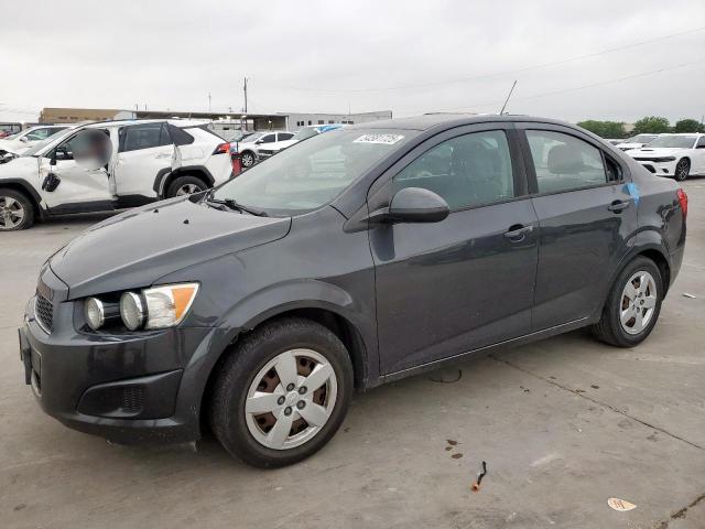 1G1JA5SH9G4126838 - 2016 CHEVROLET SONIC LS CHARCOAL photo 1