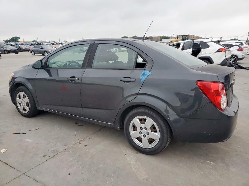 1G1JA5SH9G4126838 - 2016 CHEVROLET SONIC LS CHARCOAL photo 2