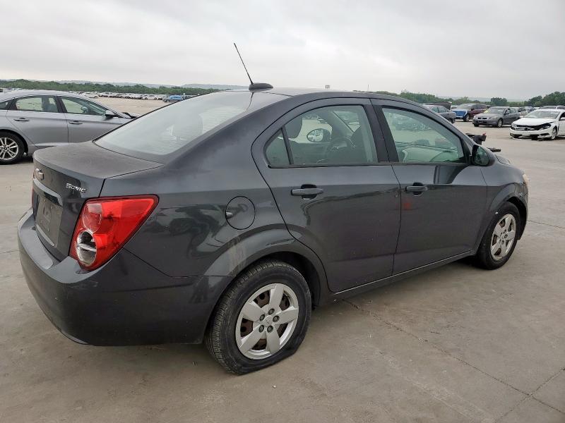 1G1JA5SH9G4126838 - 2016 CHEVROLET SONIC LS CHARCOAL photo 3