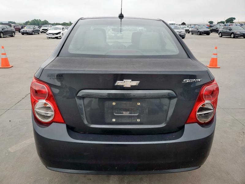 1G1JA5SH9G4126838 - 2016 CHEVROLET SONIC LS CHARCOAL photo 6