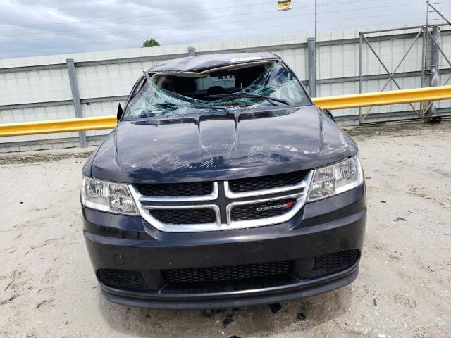 3C4PDCAB5ET120486 - 2014 DODGE JOURNEY SE BLACK photo 5