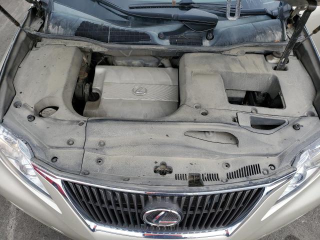 2T2BK1BA0CC131644 - 2012 LEXUS RX 350 GOLD photo 11