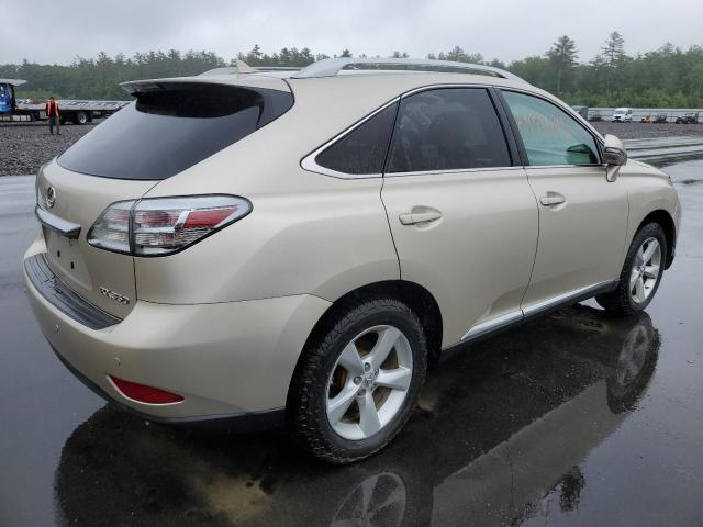 2T2BK1BA0CC131644 - 2012 LEXUS RX 350 GOLD photo 3