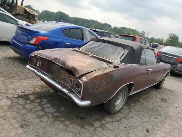 10567W301453 - 1965 CHEVROLET CORVAIR BURGUNDY photo 3