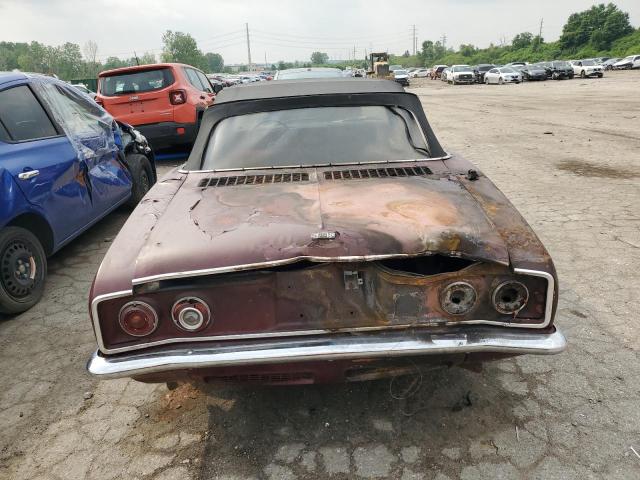 10567W301453 - 1965 CHEVROLET CORVAIR BURGUNDY photo 6