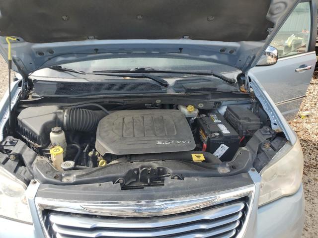 2C4RC1CG6DR608159 - 2013 CHRYSLER TOWN & COU TOURING L BLUE photo 12