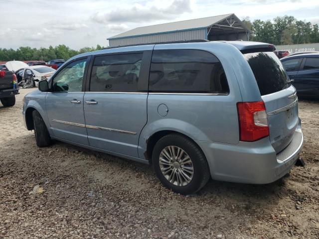 2C4RC1CG6DR608159 - 2013 CHRYSLER TOWN & COU TOURING L BLUE photo 2