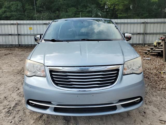 2C4RC1CG6DR608159 - 2013 CHRYSLER TOWN & COU TOURING L BLUE photo 5