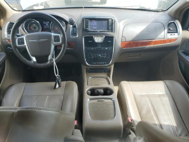 2C4RC1CG6DR608159 - 2013 CHRYSLER TOWN & COU TOURING L BLUE photo 8