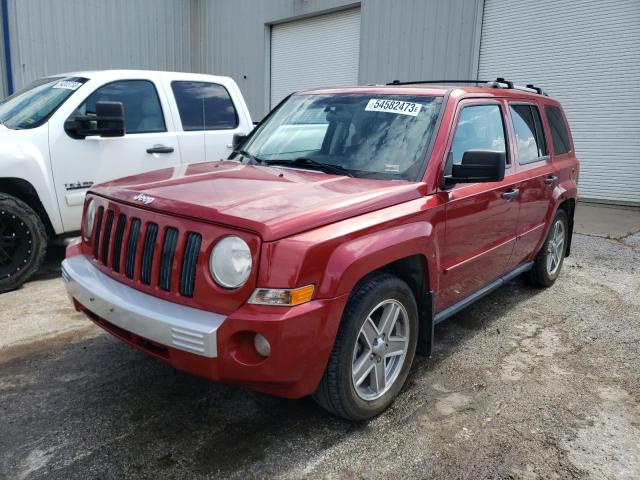 1J8FF48WX7D323802 - 2007 JEEP PATRIOT LIMITED RED photo 1