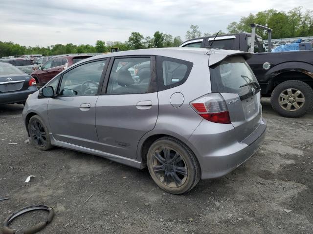 JHMGE87419S040000 - 2009 HONDA FIT SPORT SILVER photo 2