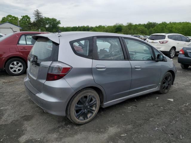 JHMGE87419S040000 - 2009 HONDA FIT SPORT SILVER photo 3