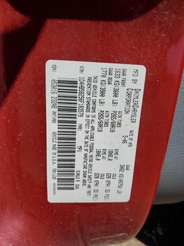 1D4HB58256F183579 - 2006 DODGE DURANGO LIMITED RED photo 12