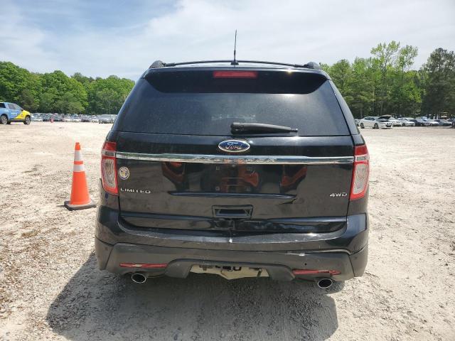 1FMHK8F89CGA07285 - 2012 FORD EXPLORER LIMITED BLACK photo 6
