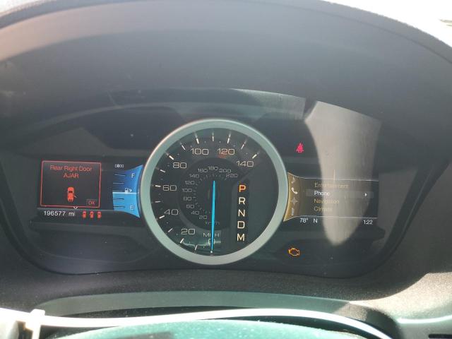 1FMHK8F89CGA07285 - 2012 FORD EXPLORER LIMITED BLACK photo 9