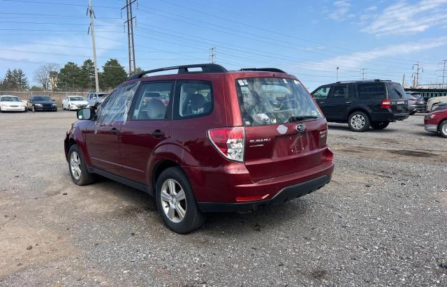 JF2SH6BC8AH799168 - 2010 SUBARU FORESTER XS Қызыл фото 3