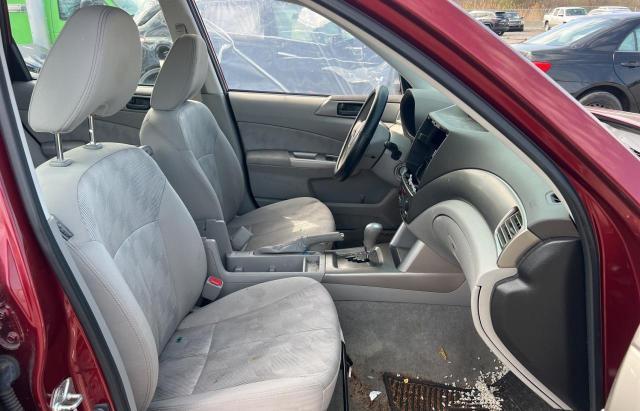 JF2SH6BC8AH799168 - 2010 SUBARU FORESTER XS Қызыл фото 5