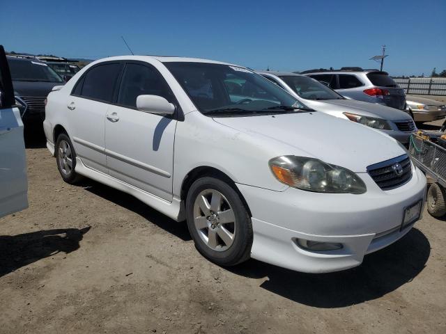 1NXBR32E65Z500149 - 2005 TOYOTA COROLLA CE WHITE photo 4