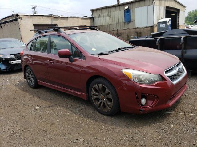 JF1GPAL69CH212651 - 2012 SUBARU IMPREZA SPORT PREMIUM BURGUNDY photo 4