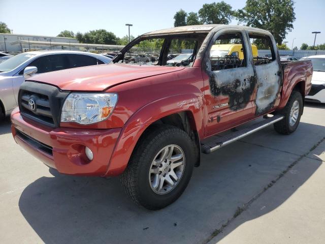 5TEJU62N06Z308377 - 2006 TOYOTA TACOMA DOUBLE CAB PRERUNNER RED photo 1