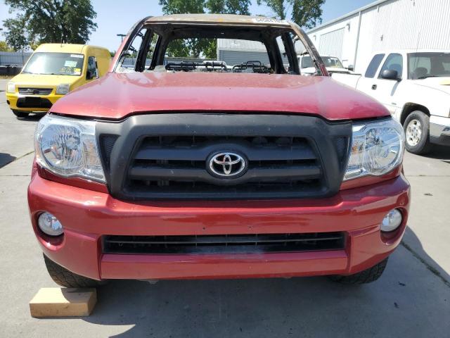 5TEJU62N06Z308377 - 2006 TOYOTA TACOMA DOUBLE CAB PRERUNNER RED photo 5