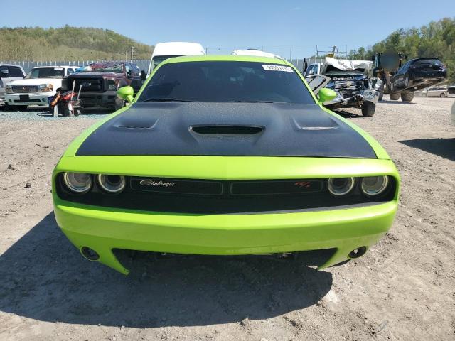 2C3CDZFJ2KH701535 - 2019 DODGE CHALLENGER R/T SCAT PACK GREEN photo 5
