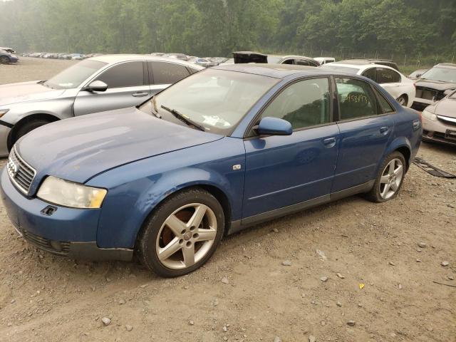 WAULC68E43A311806 - 2003 AUDI A4 1.8T QUATTRO BLUE photo 1