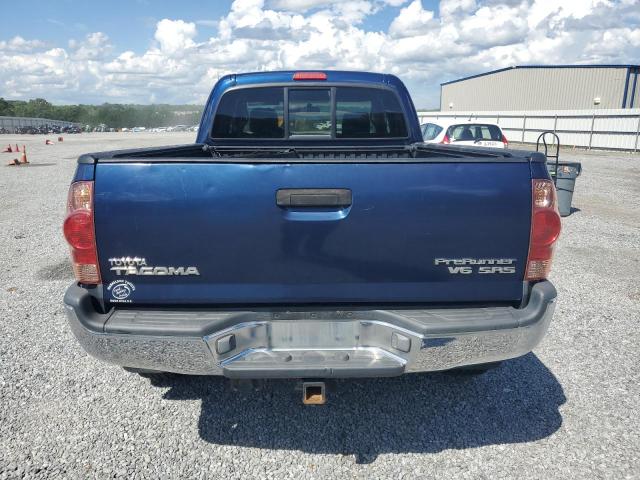 5TETU62N85Z005676 - 2005 TOYOTA TACOMA PRERUNNER ACCESS CAB BLUE photo 6