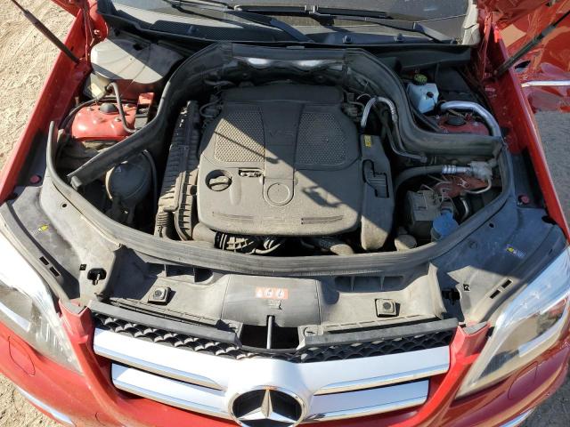 WDCGG8JB1DF984104 - 2013 MERCEDES-BENZ GLK 350 4MATIC RED photo 12