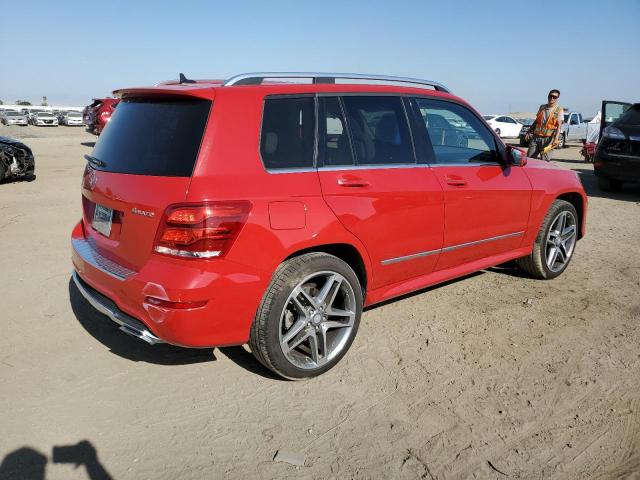 WDCGG8JB1DF984104 - 2013 MERCEDES-BENZ GLK 350 4MATIC RED photo 3