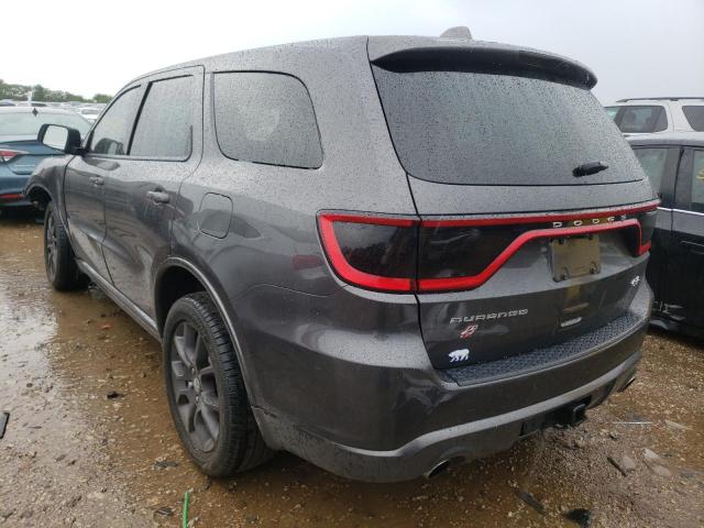 1C4SDJCT4JC126466 - 2018 DODGE DURANGO R/T GRAY photo 3