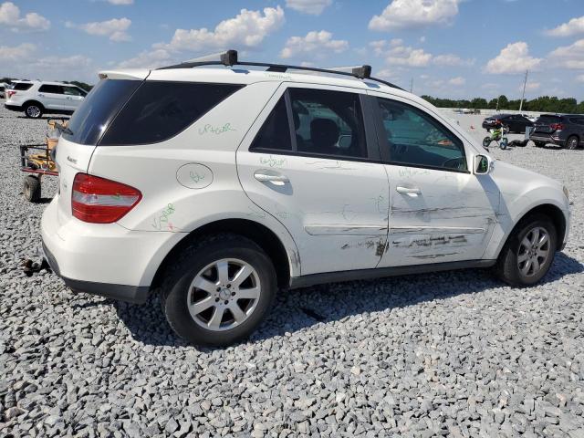 4JGBB22E97A197256 - 2007 MERCEDES-BENZ ML 320 CDI WHITE photo 3