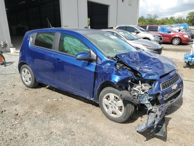 1G1JA6SH0E4197428 - 2014 CHEVROLET SONIC LS 蓝色 照片 4