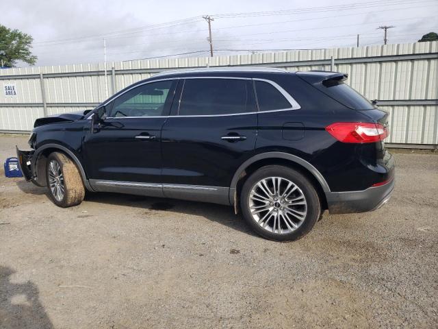 2LMTJ8LR1GBL77321 - 2016 LINCOLN MKX RESERVE BLACK photo 2