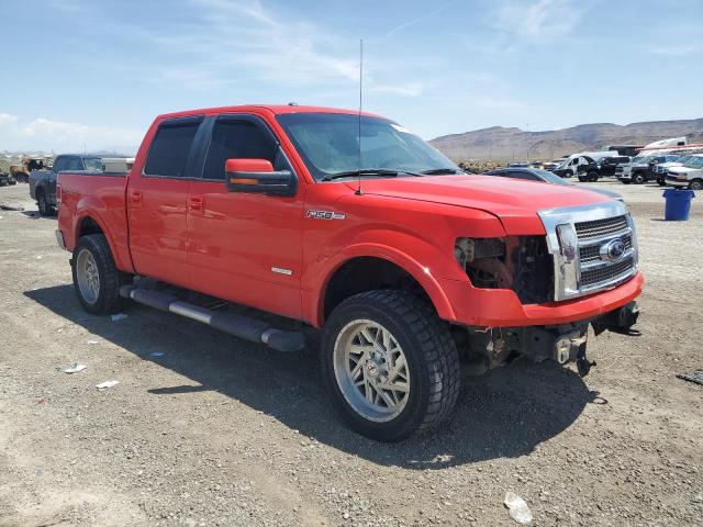 1FTFW1ETXCFC30373 - 2012 FORD F150 SUPERCREW RED photo 4