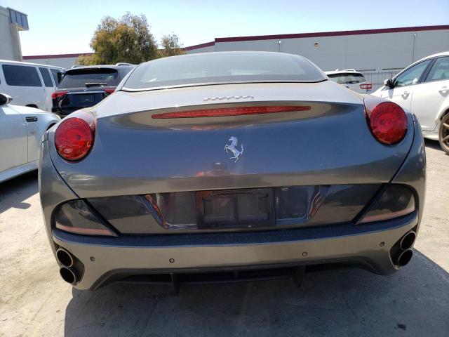 ZFF65LJAXC0182543 - 2012 FERRARI CALIFORNIA GRAY photo 6