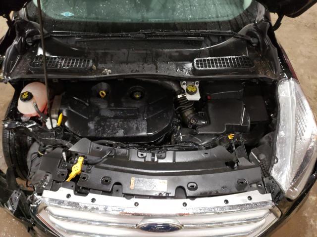 1FMCU9G92HUE22832 - 2017 FORD ESCAPE SE BLACK photo 12